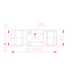 HS-1.85mmF To 2.92mmF Adapter (40G)